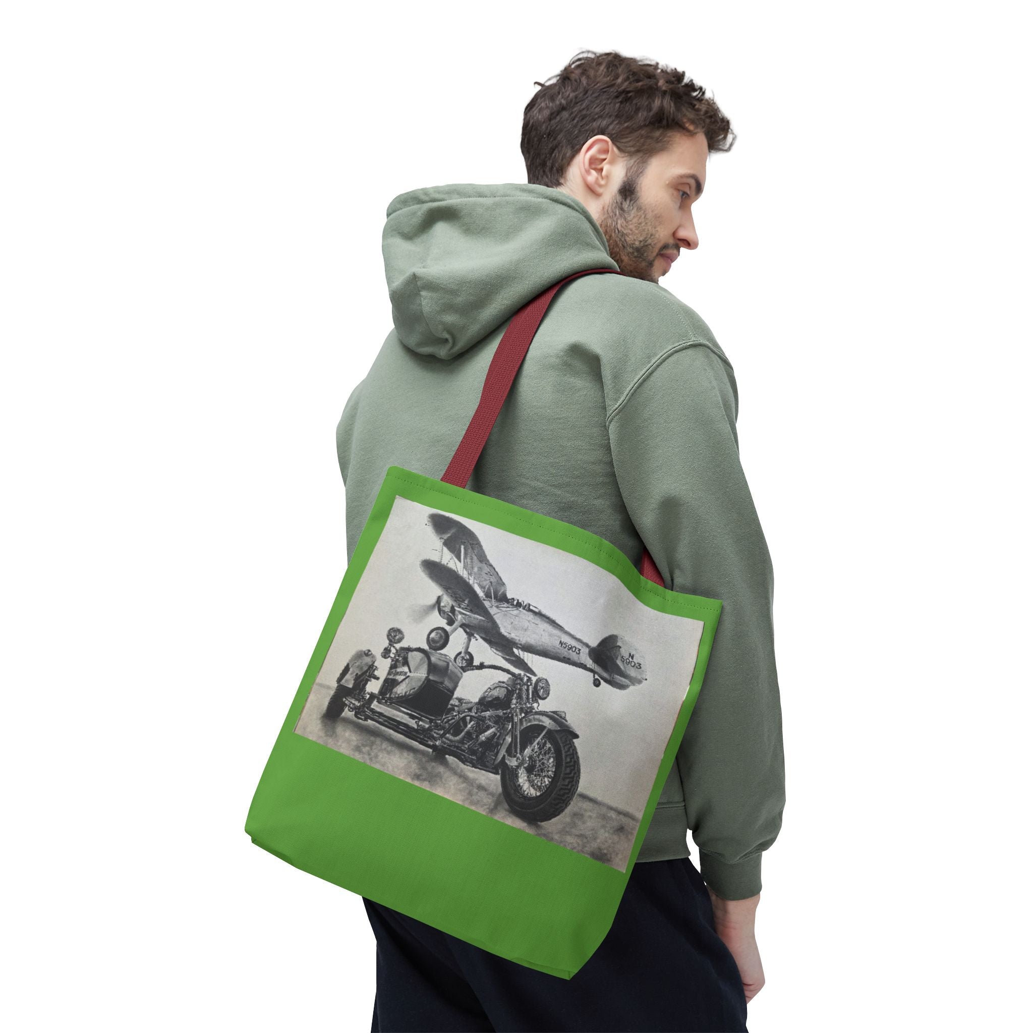 Biplane Brotherhood Tote Bag