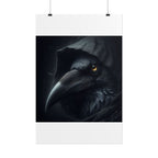 Dark Raven Hooded Rolled Poster