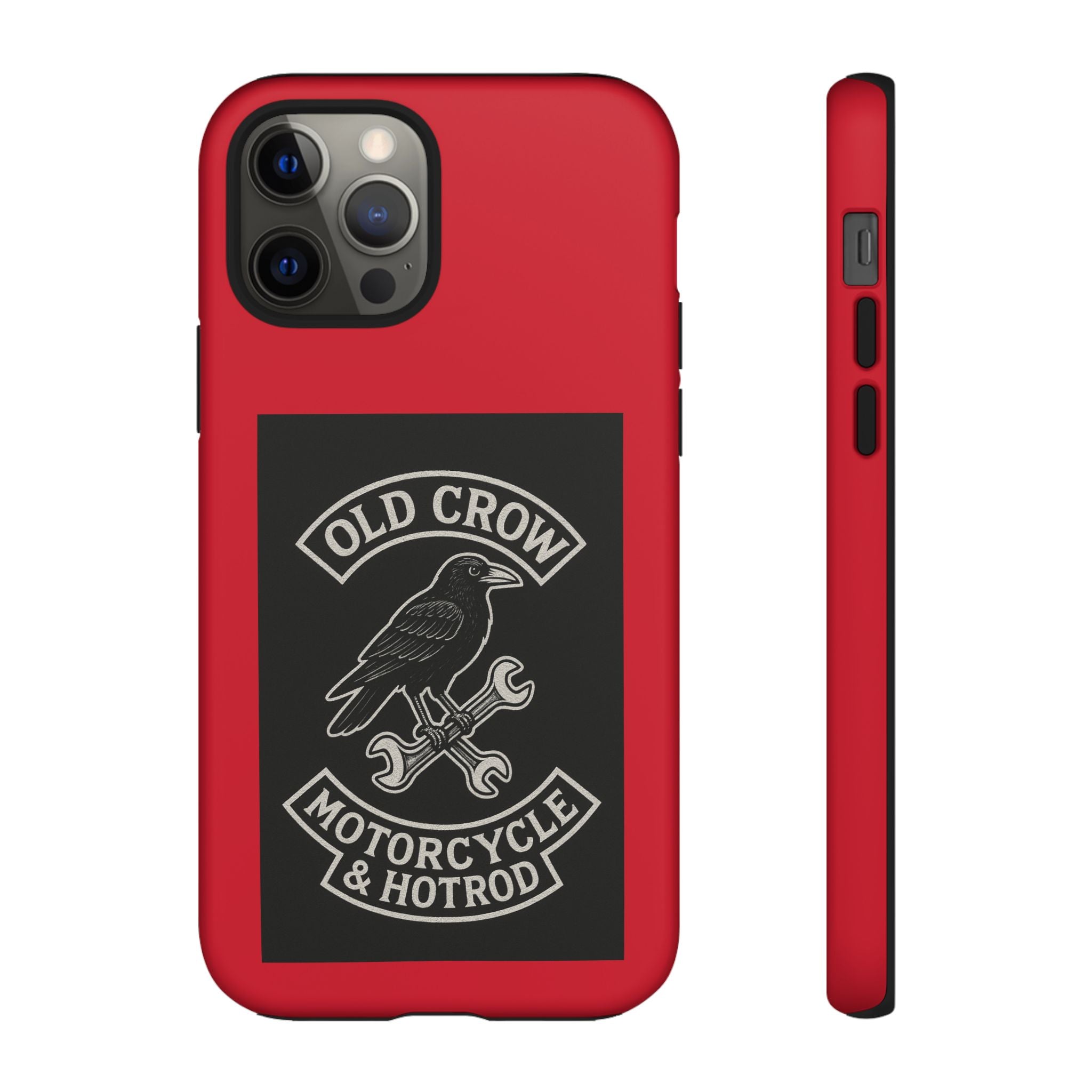 Old Crow Garage Retro Hotrod Rider Cases