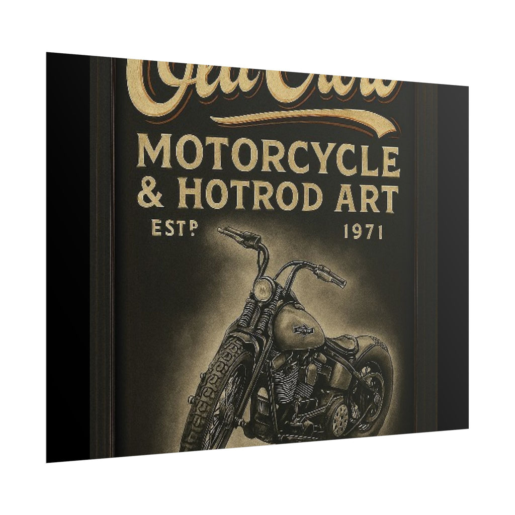 Ride with Pride Art Rolled Posters