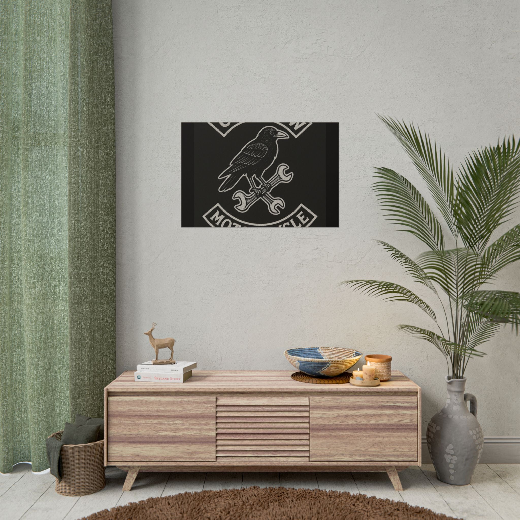 Iron Feathers, Steel Roads Art Print