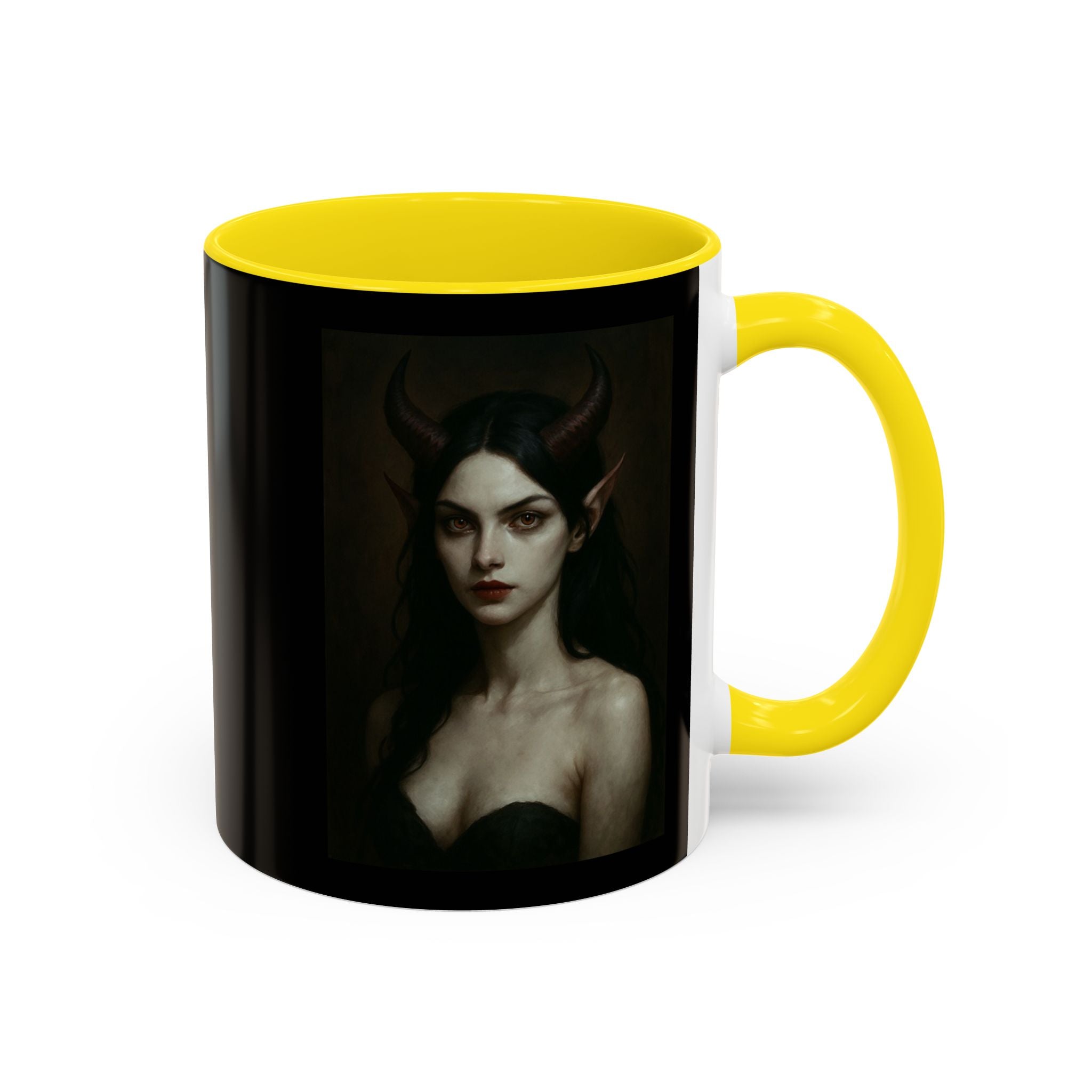 20 Dark Aesthetic Devilish Accent Coffee Mug