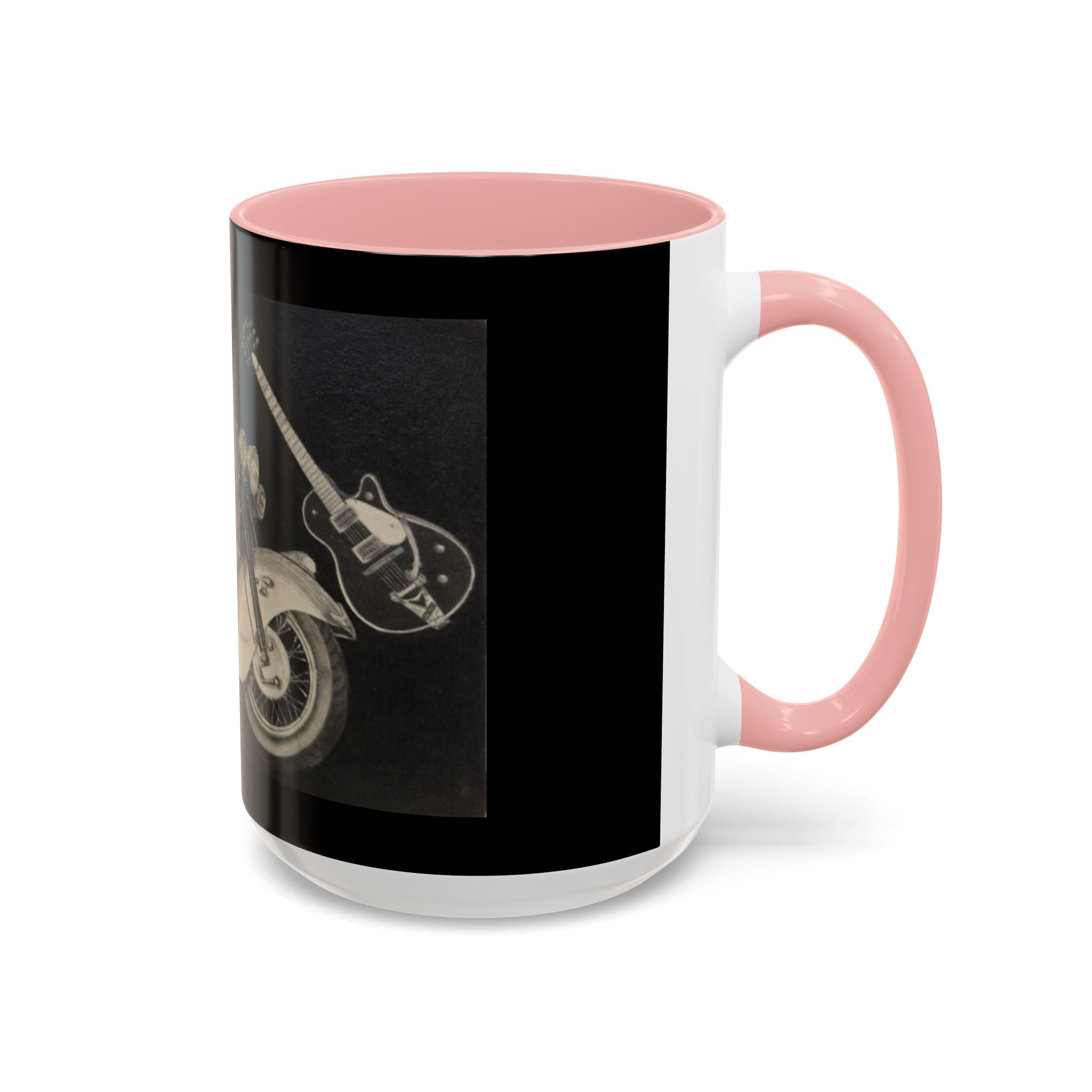 15 Vintage Motorcycle & Guitar Coffee Mug