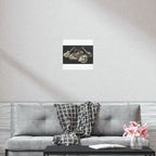Guitars & Gasoline Art Poster, Music Wall Decor