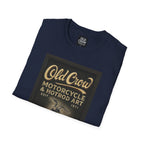 Old Crow Motorcycle & Hotrod Art Softstyle T-Shirt