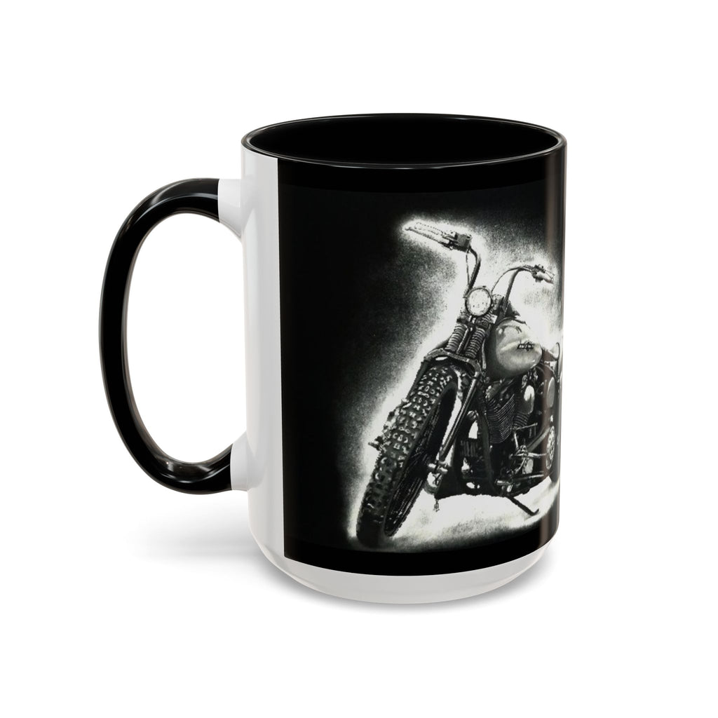 11 Vintage Motorcycle Accent Coffee Mug