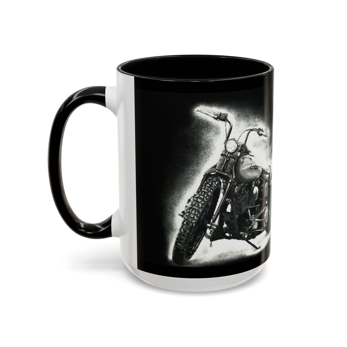 11 Vintage Motorcycle Accent Coffee Mug