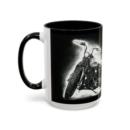 11 Vintage Motorcycle Accent Coffee Mug
