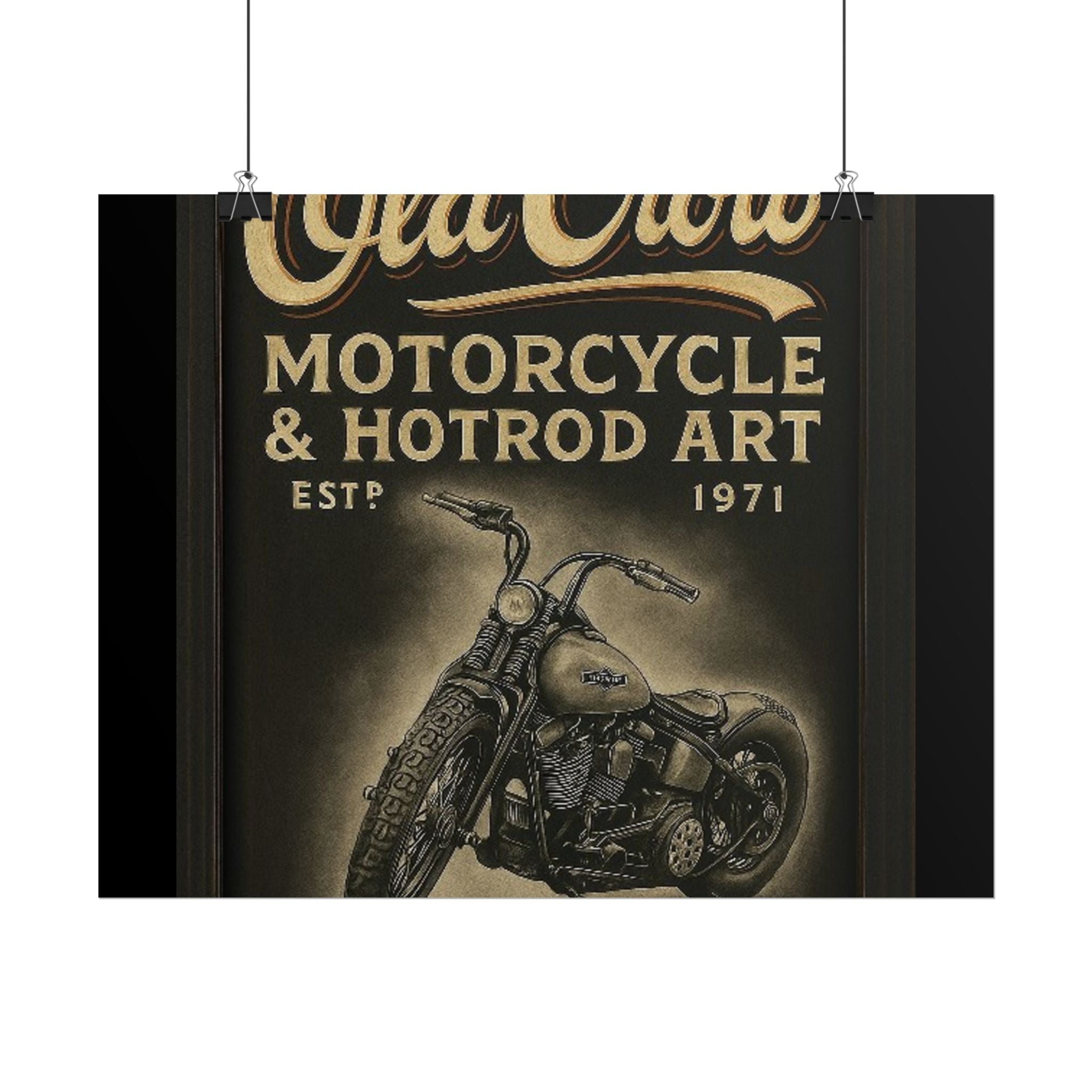 Ride with Pride Art Rolled Posters