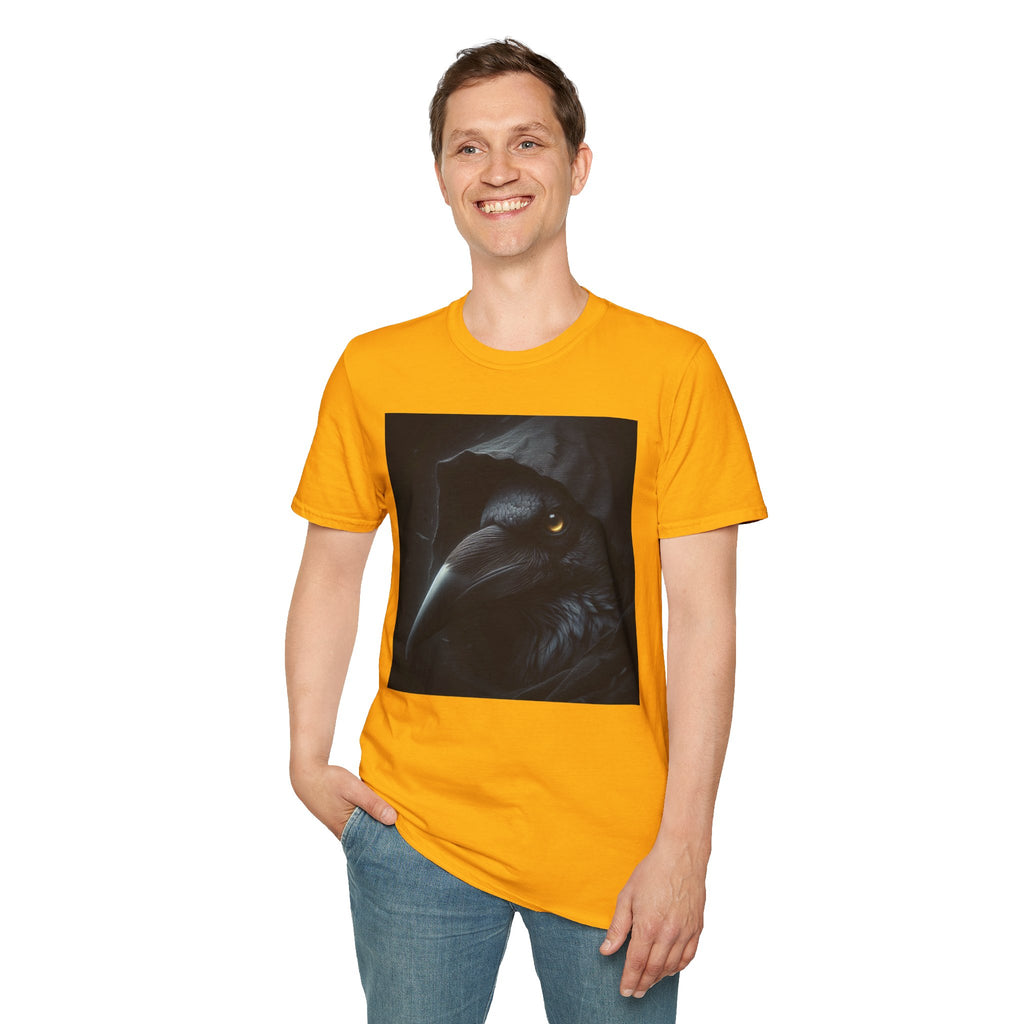 Mystical Crow in Hood T-Shirt