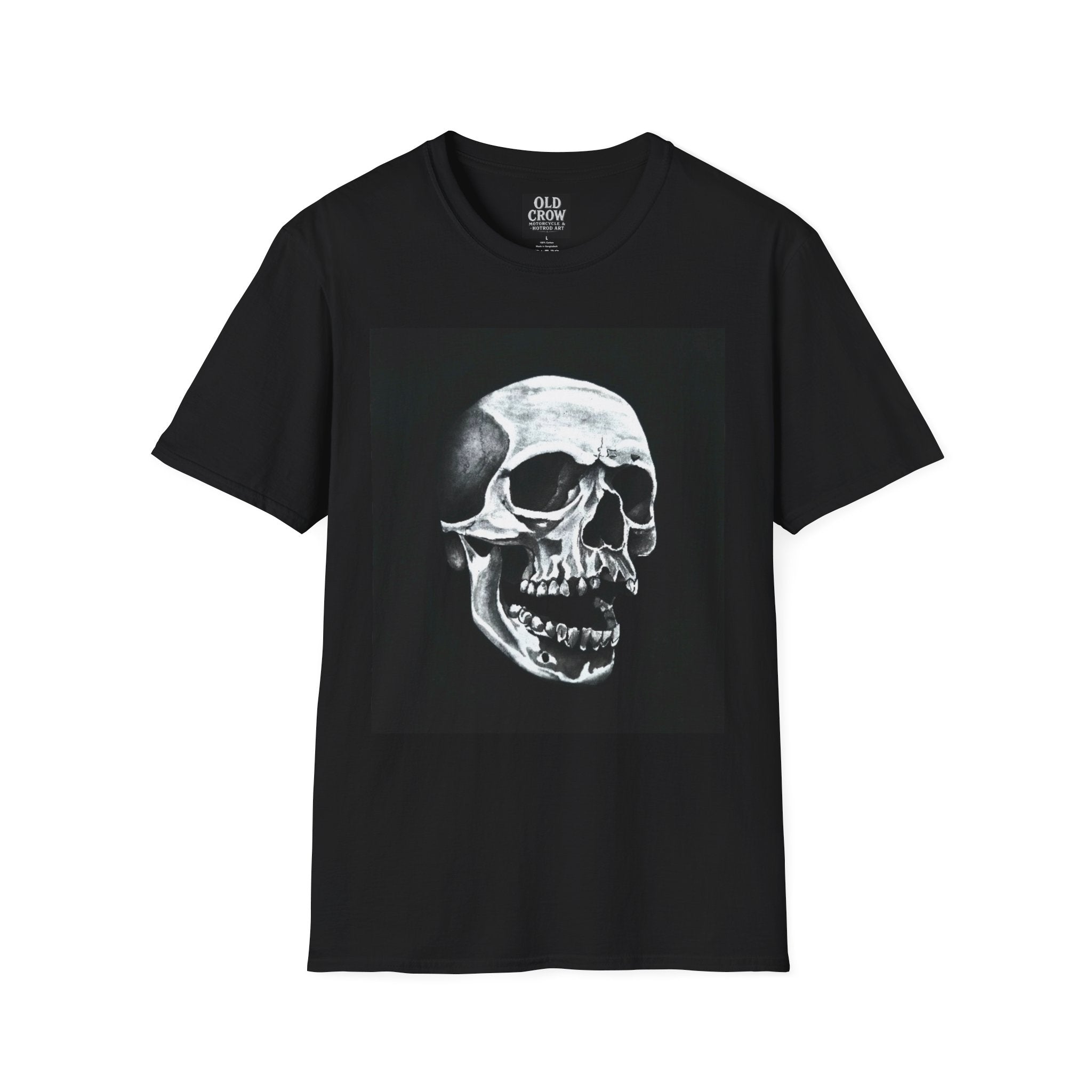 Skull of Shadows Softstyle T-Shirt, classic skull