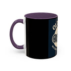 4 Old Crow Motorcycle Art Coffee Mug