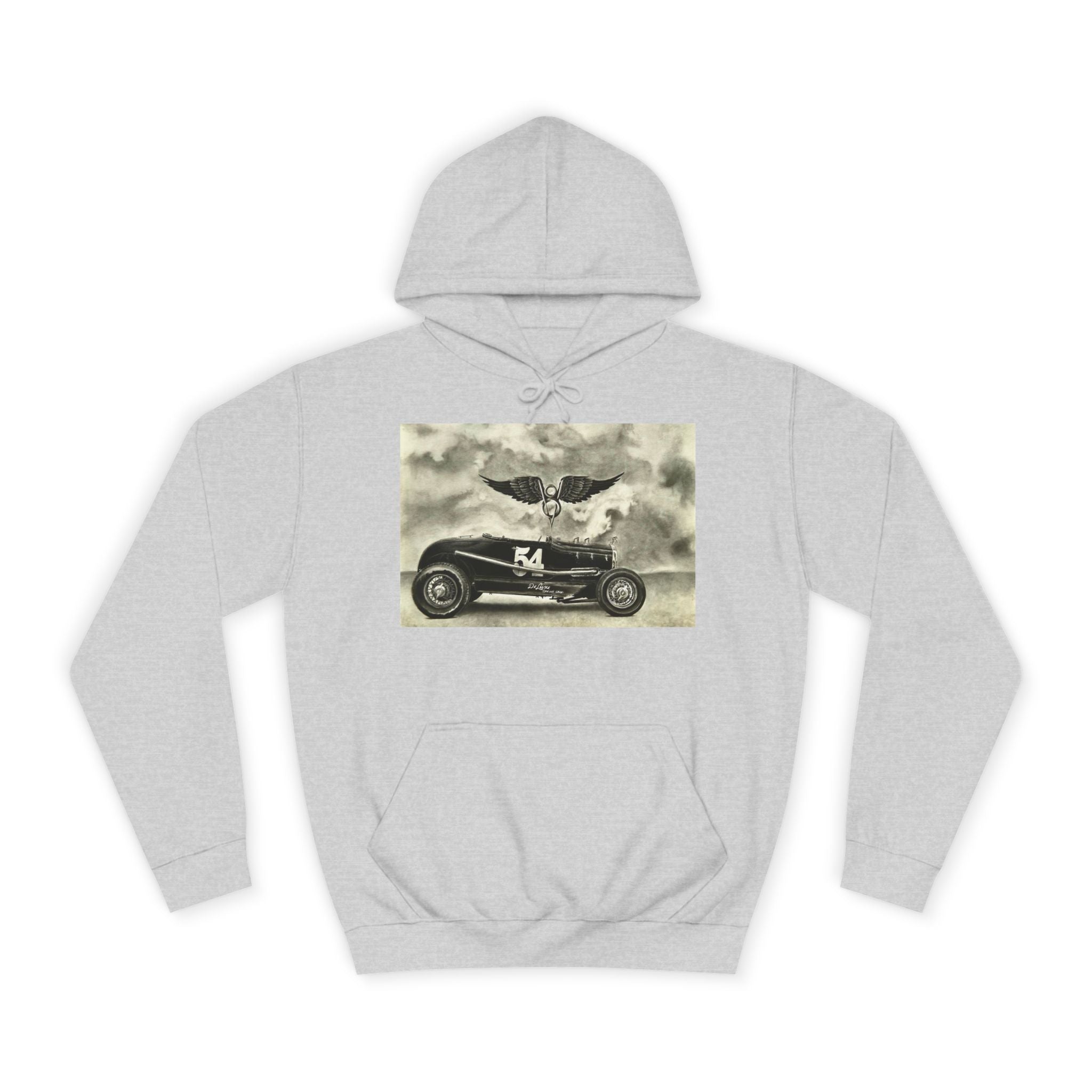 No. 54 Winged Hotrod Hoodie