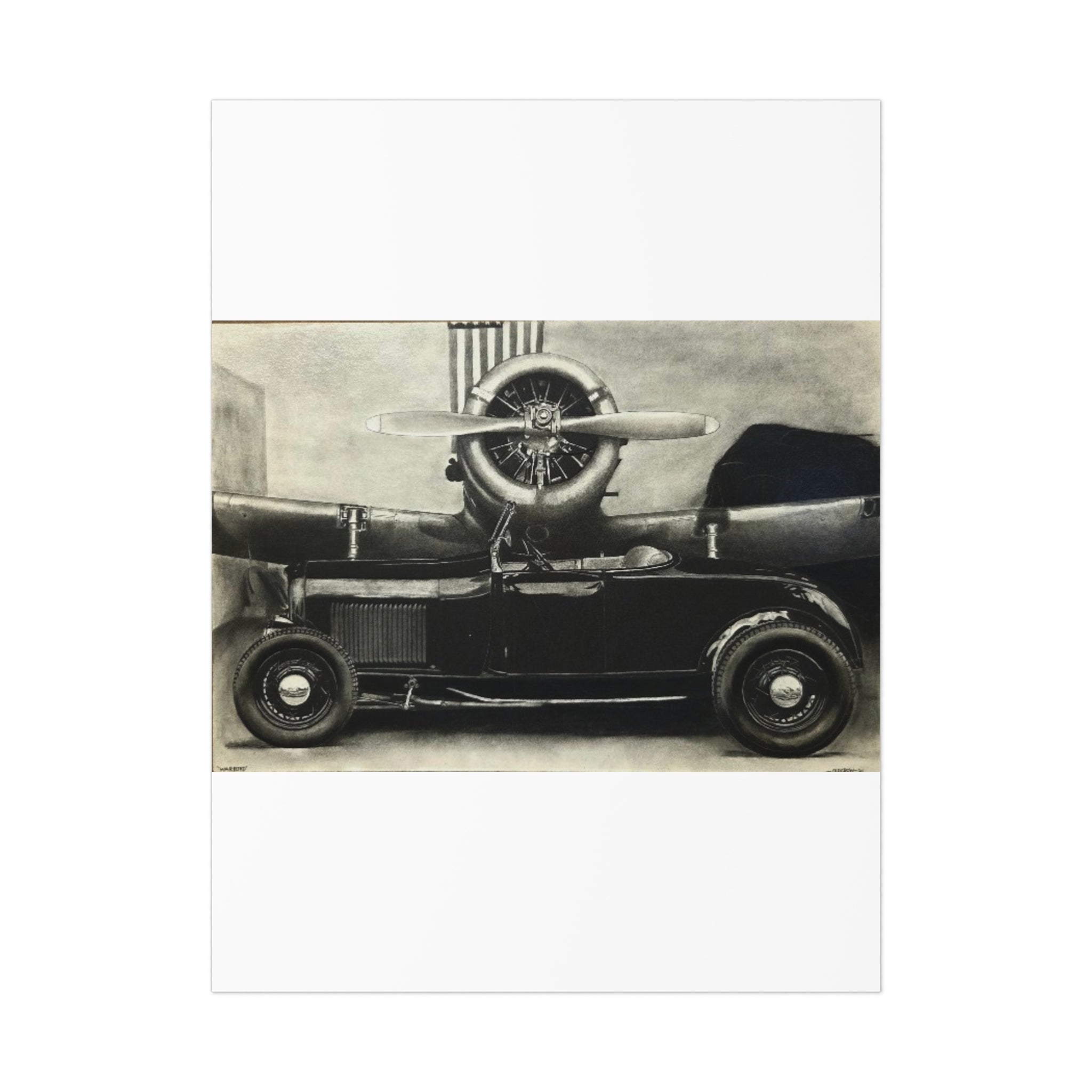 Vintage Car Art Print