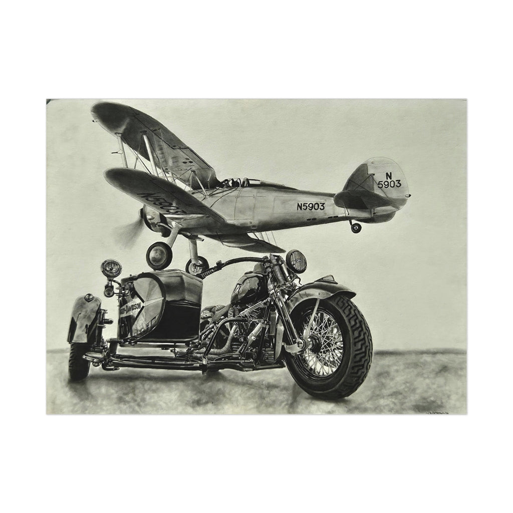 From Runway to Highway Transportation Art Print