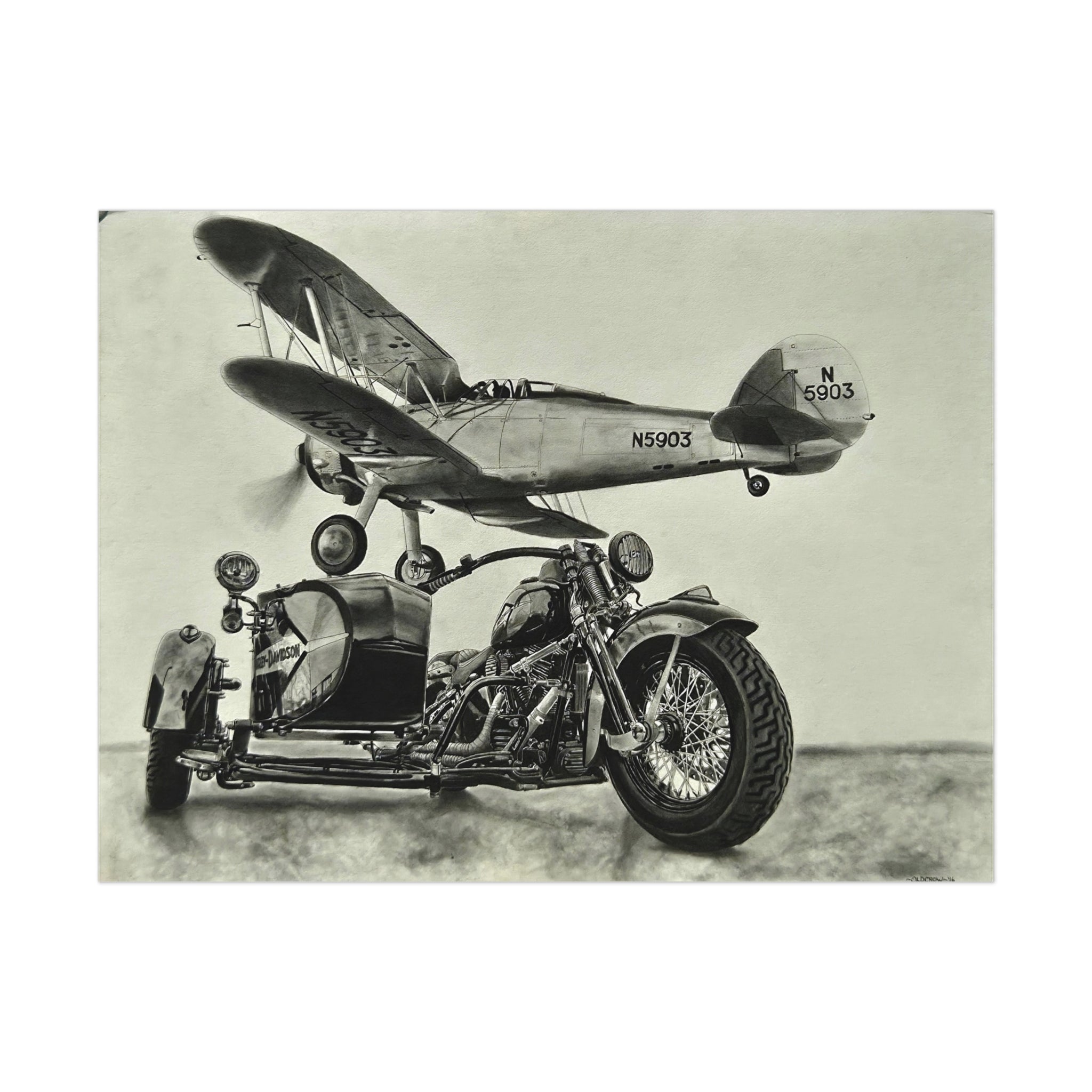 From Runway to Highway Transportation Art Print
