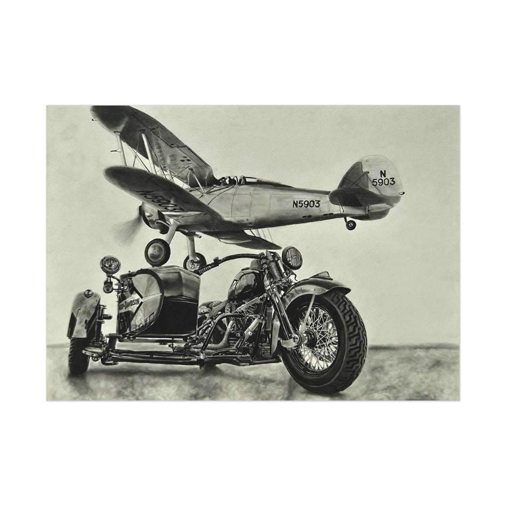 From Runway to Highway Transportation Art Print