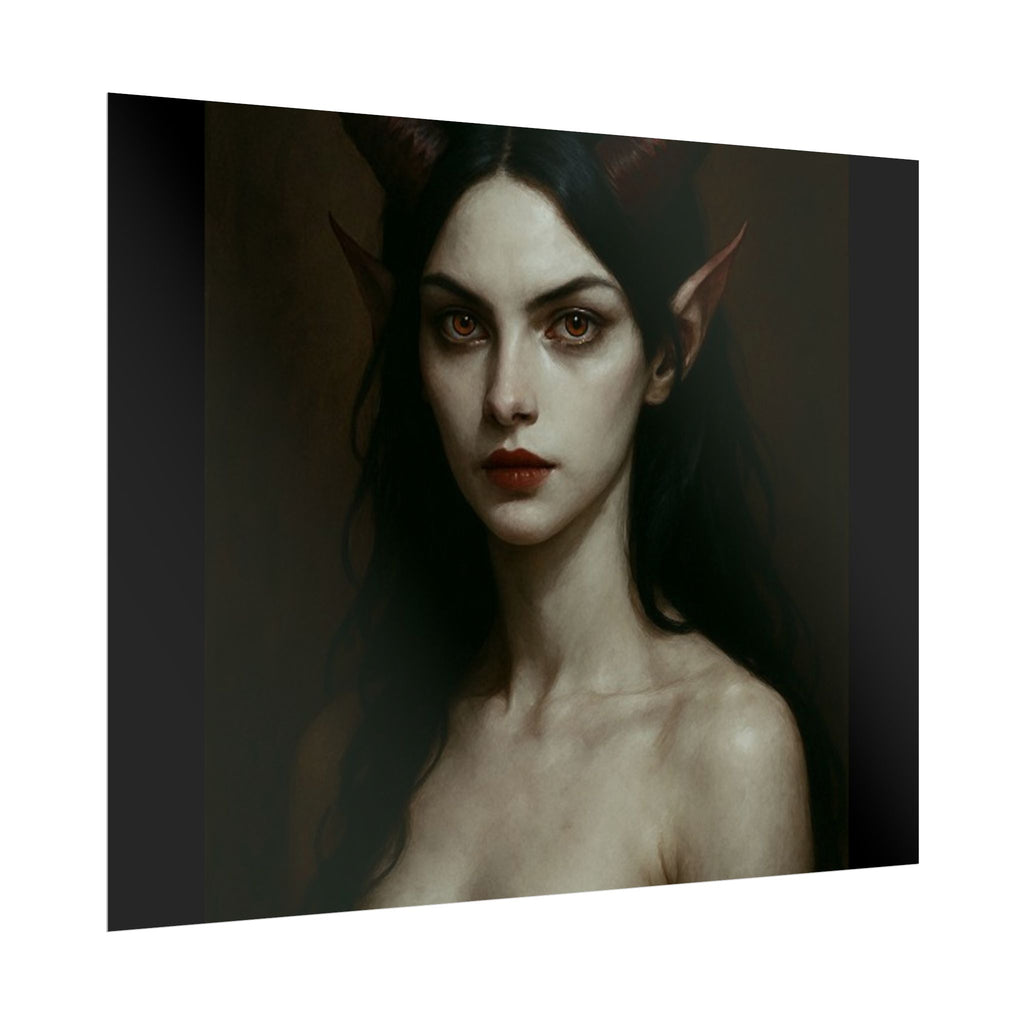 Gothic Art Rolled Posters, Dark Fantasy Wall Decor