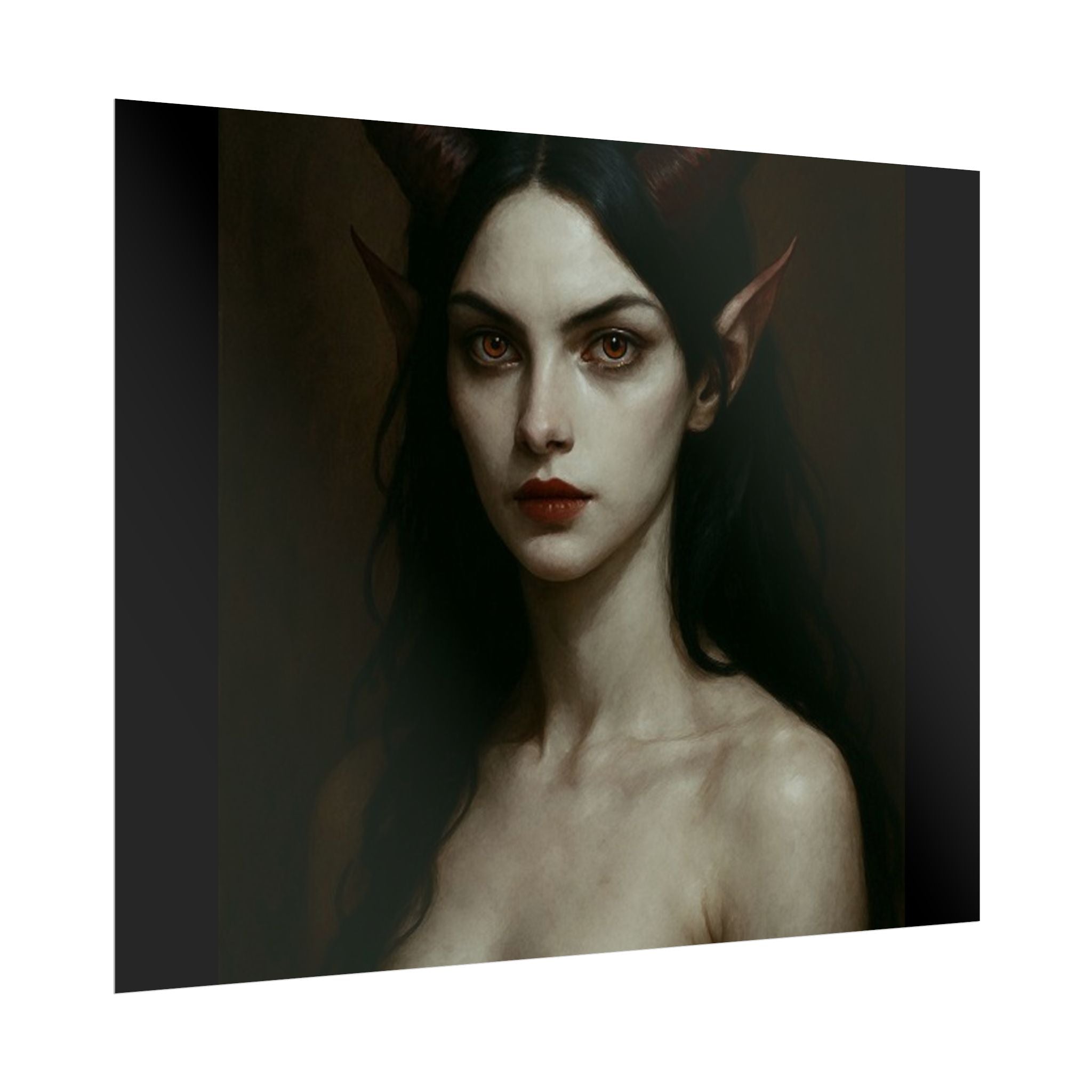 Gothic Art Rolled Posters, Dark Fantasy Wall Decor