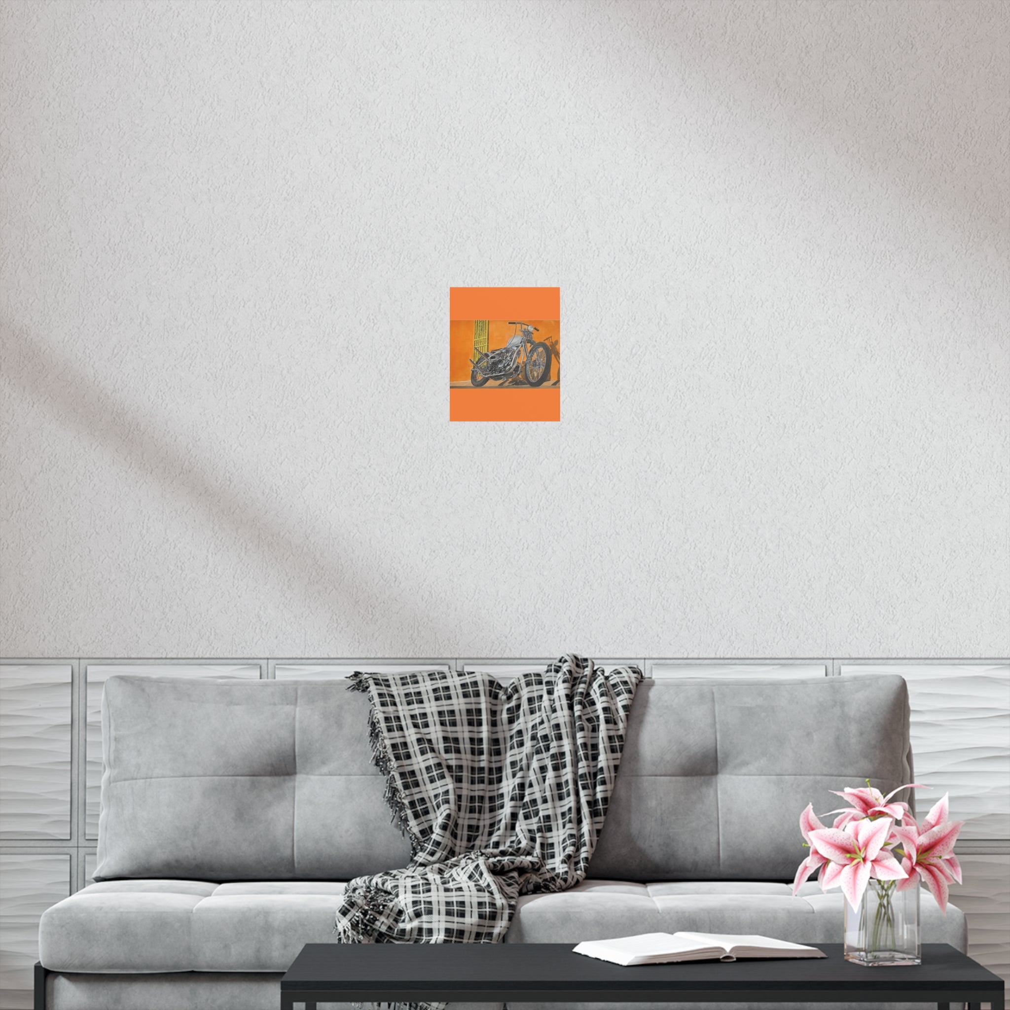 Steel Shadows  Art Print