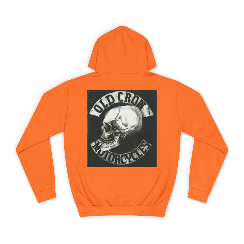 Old Crow Motorcycles Skull Hoodie