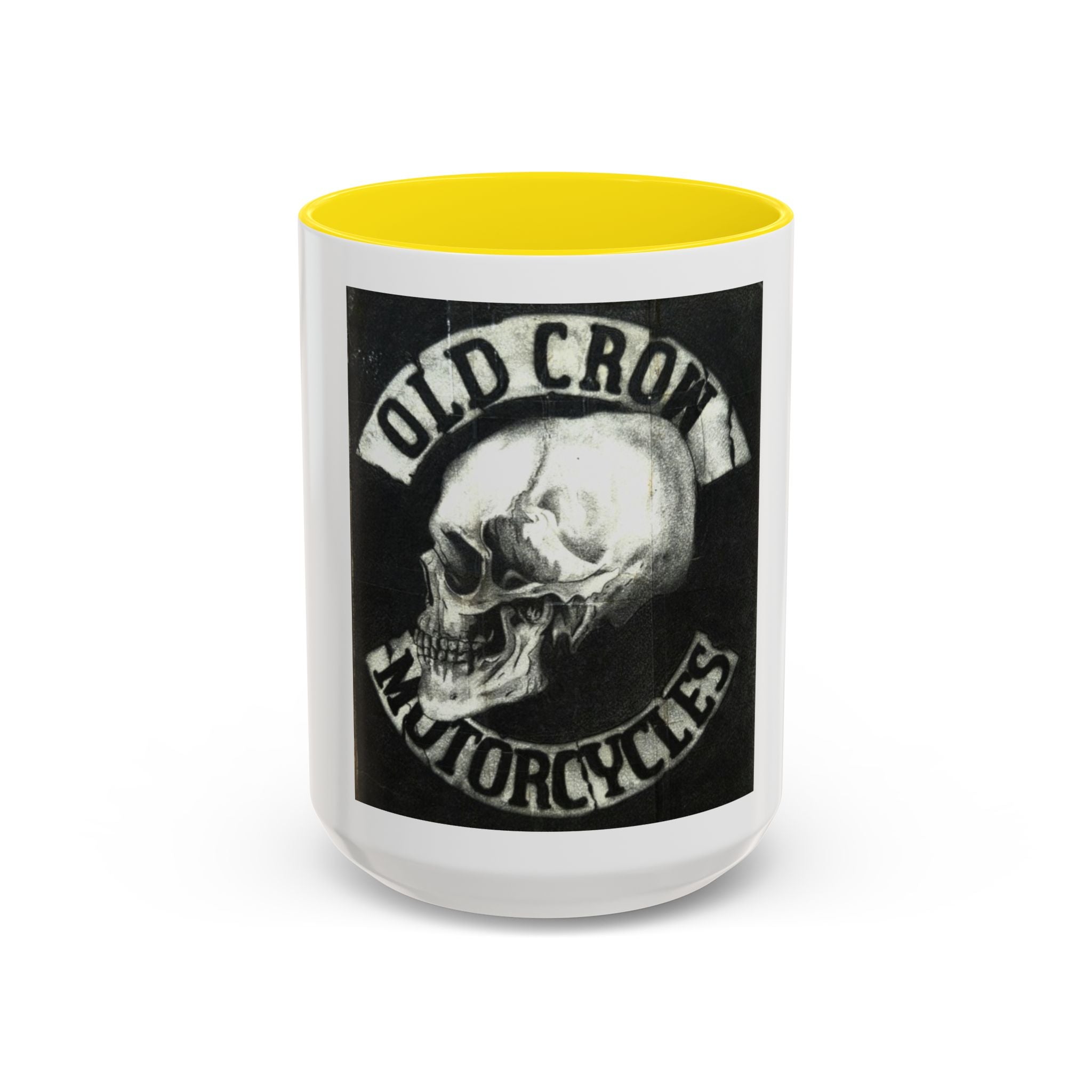 Old Crow Motorcycles Skull Mug