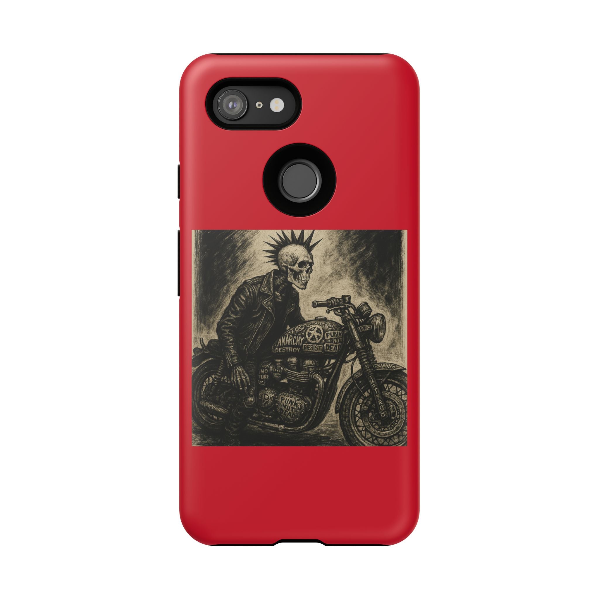 Gothic Punk Biker Skeleton Cases