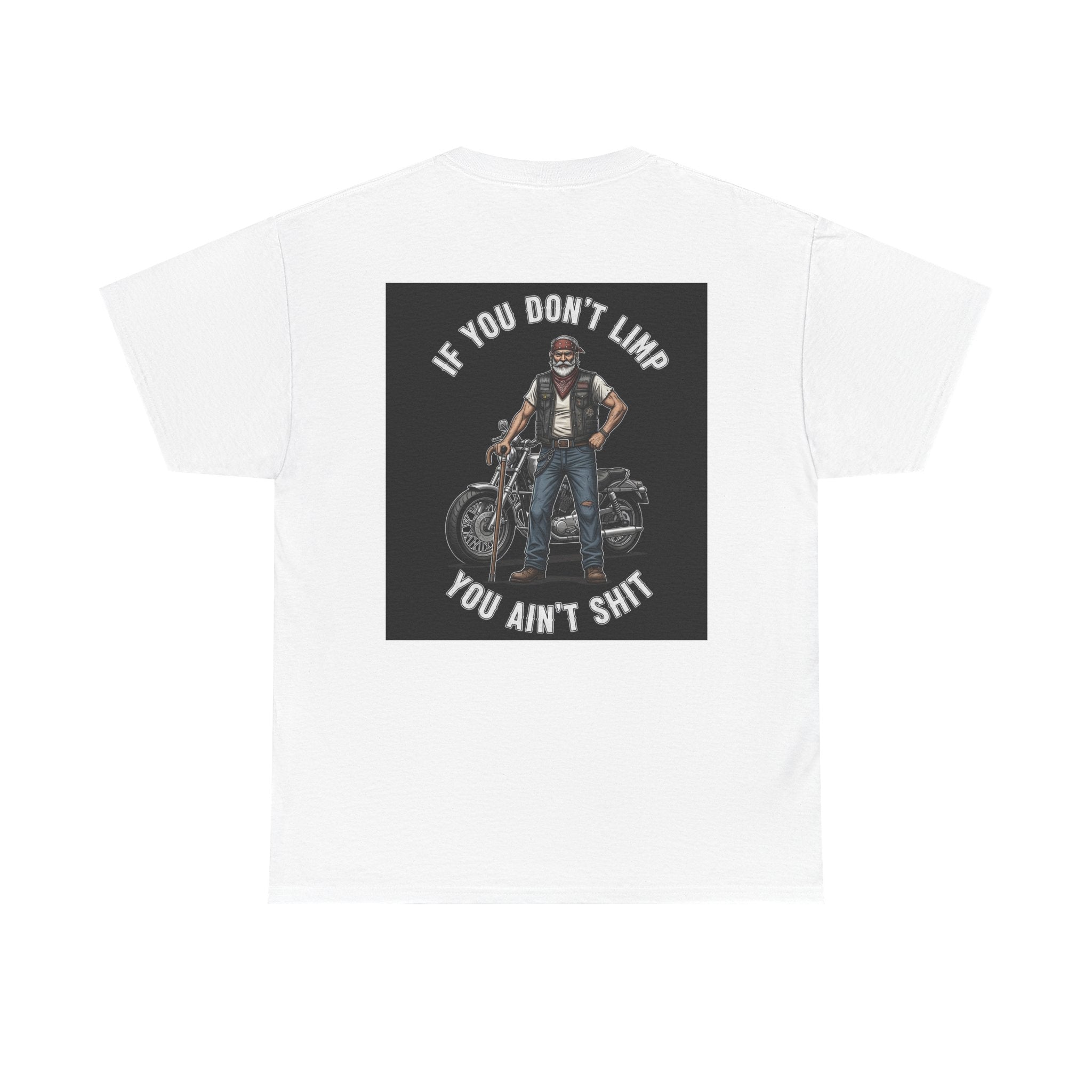 Unisex Heavy Cotton Tee with Bold Statement for Motorbike Lovers, Perfect for Casual Wear, Birthday Gifts, Biker Events, or Celebrations