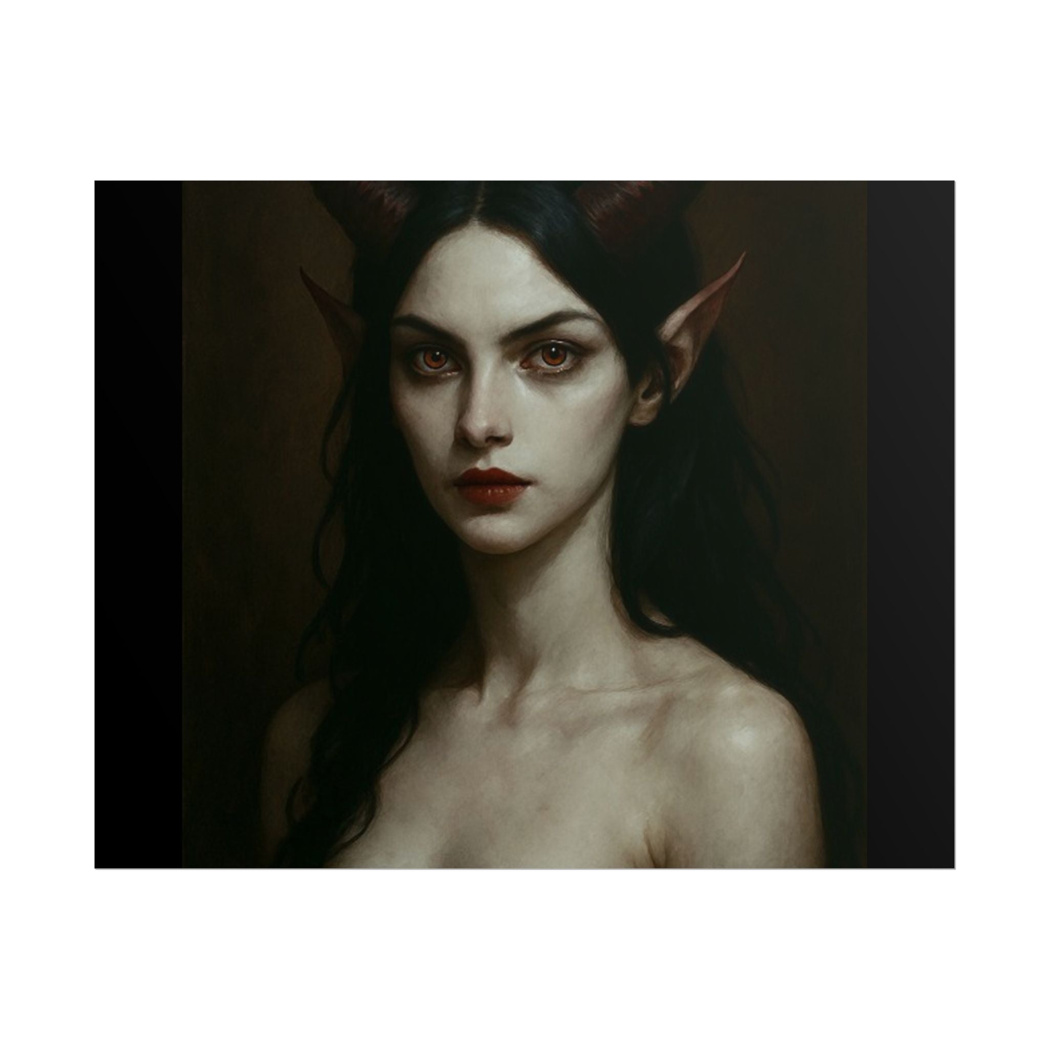 Gothic Art Rolled Posters, Dark Fantasy Wall Decor