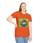 Flying Eyeball Art Print Softstyle T-Shirt