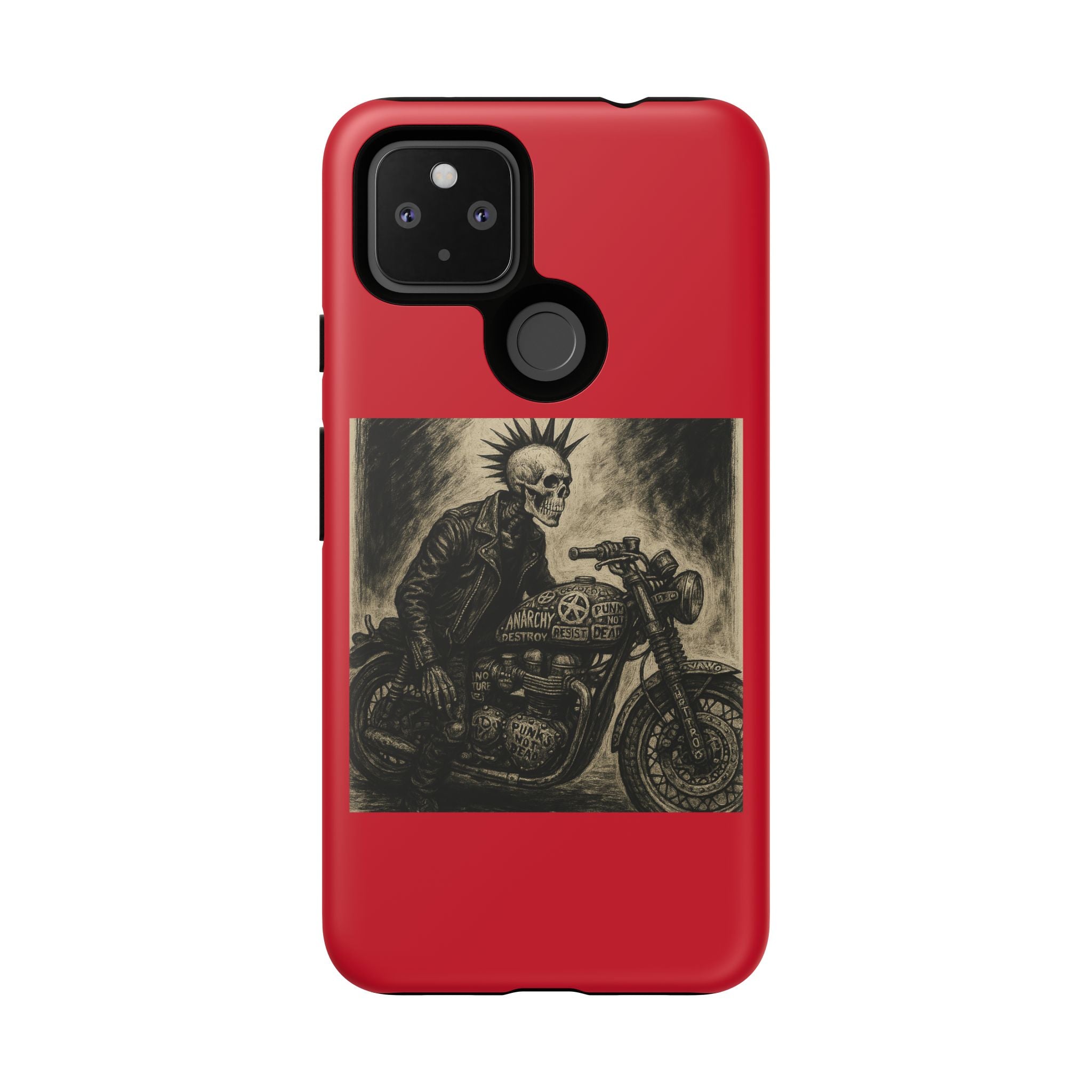Gothic Punk Biker Skeleton Cases