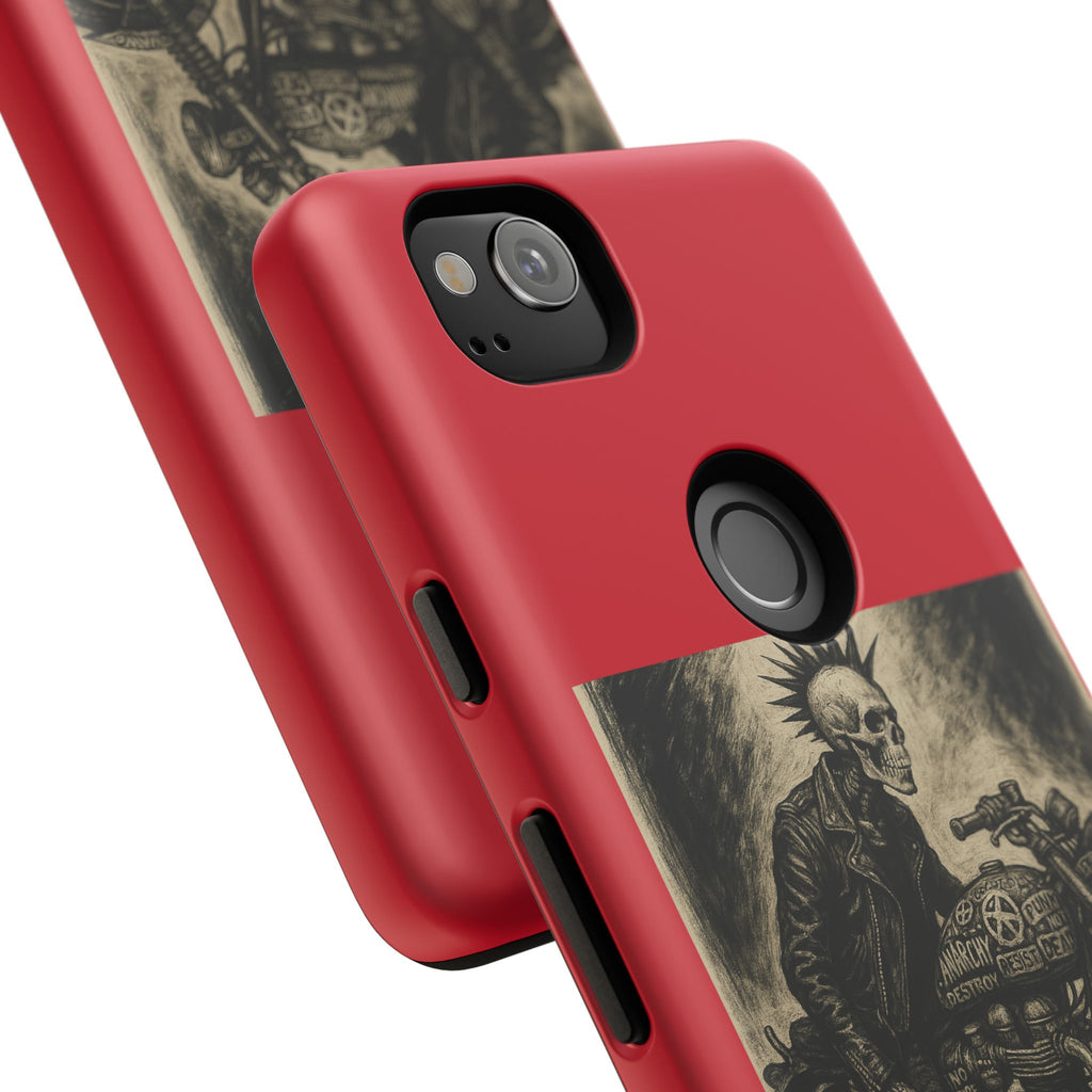 Gothic Punk Biker Skeleton Cases