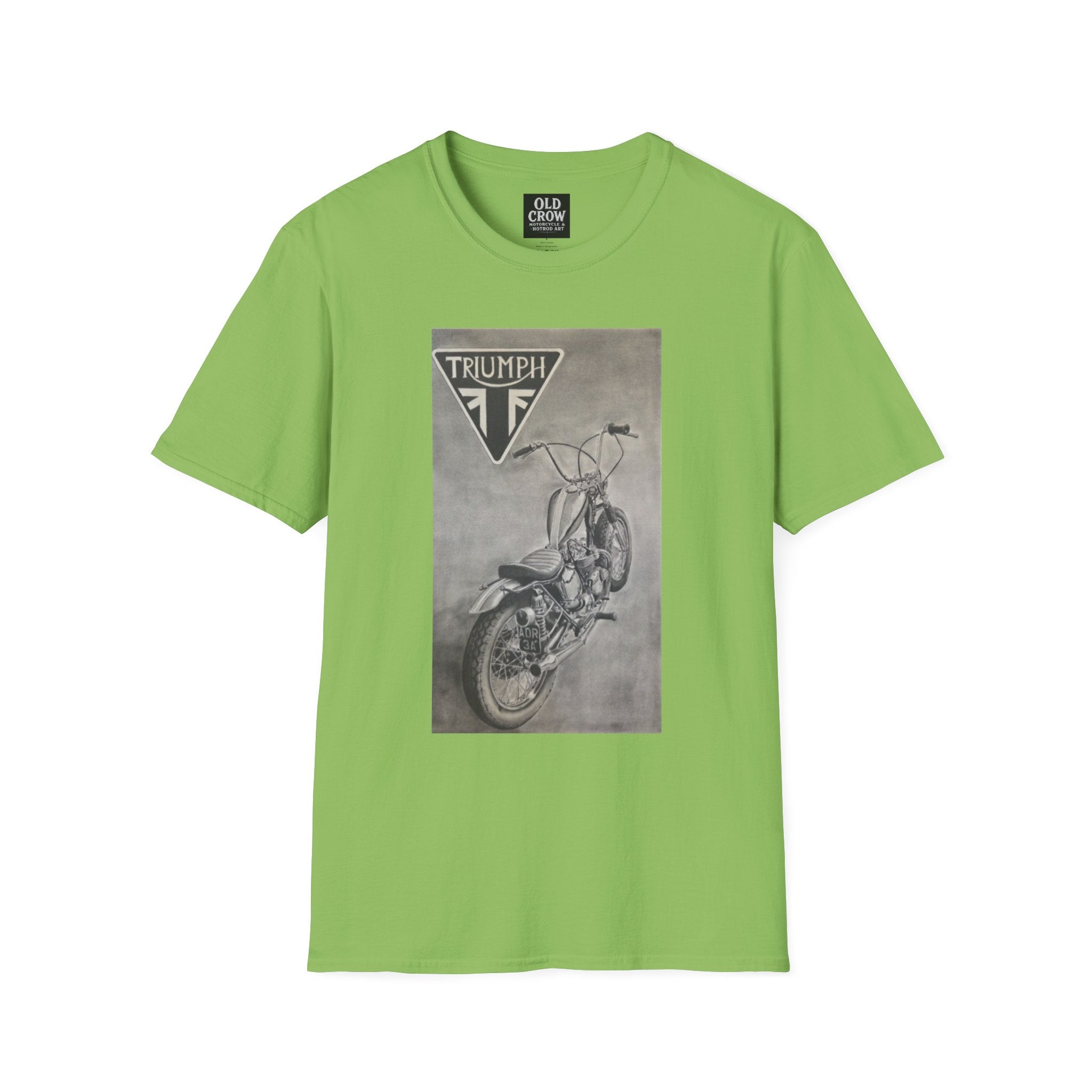 Retro Triumph Chopper Softstyle T-Shirt