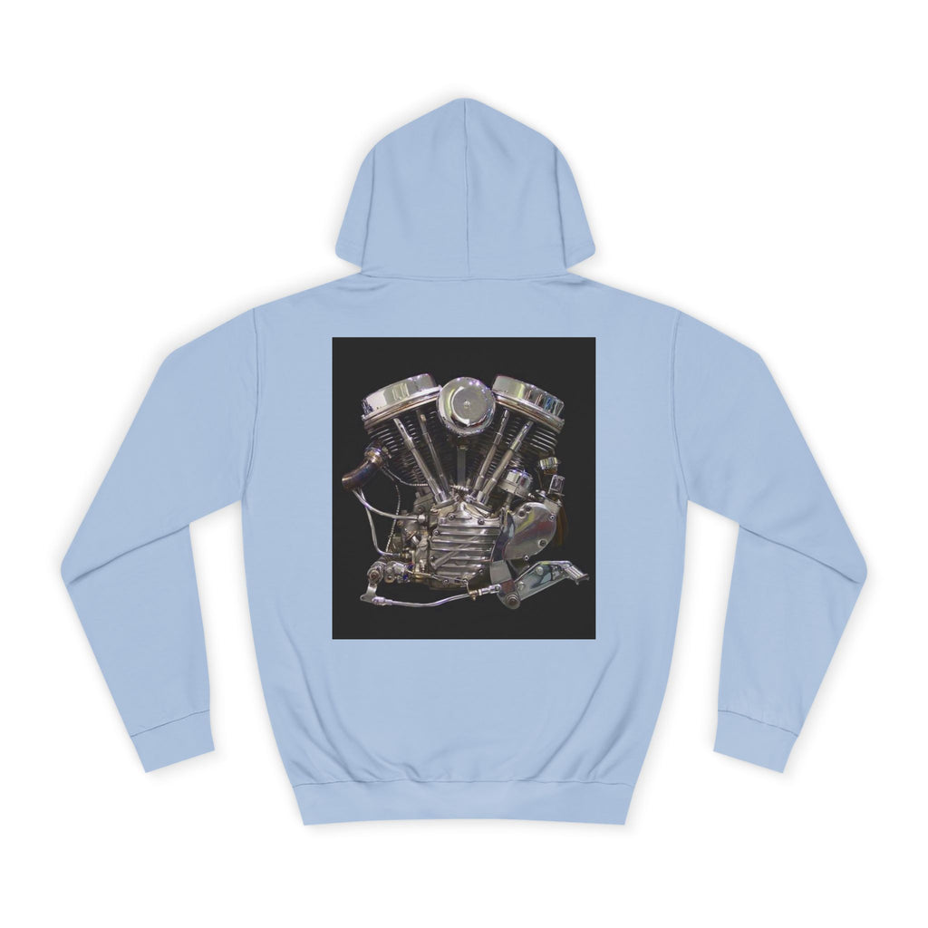 Old Crow Motorcycle & Hotrod College Hoodie