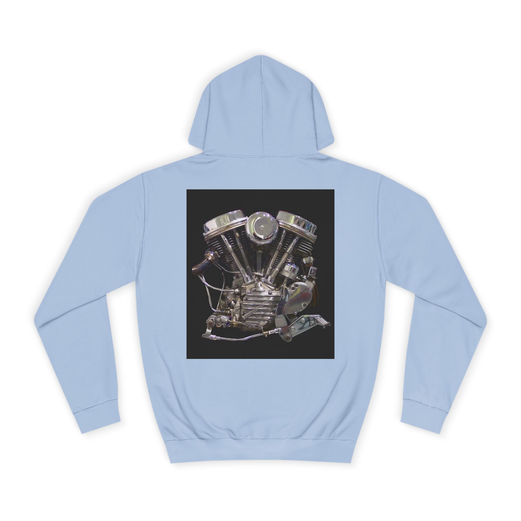 Old Crow Motorcycle & Hotrod College Hoodie
