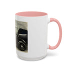 Vintage Airplane Accent Coffee Mug