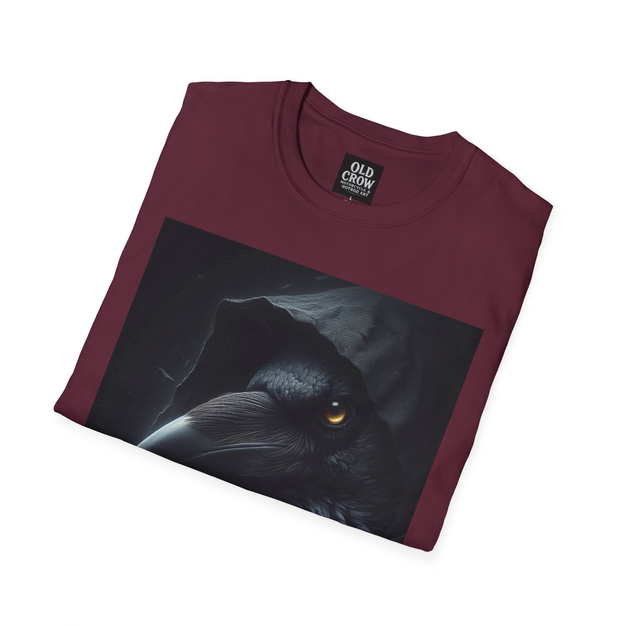 Mystical Crow in Hood T-Shirt