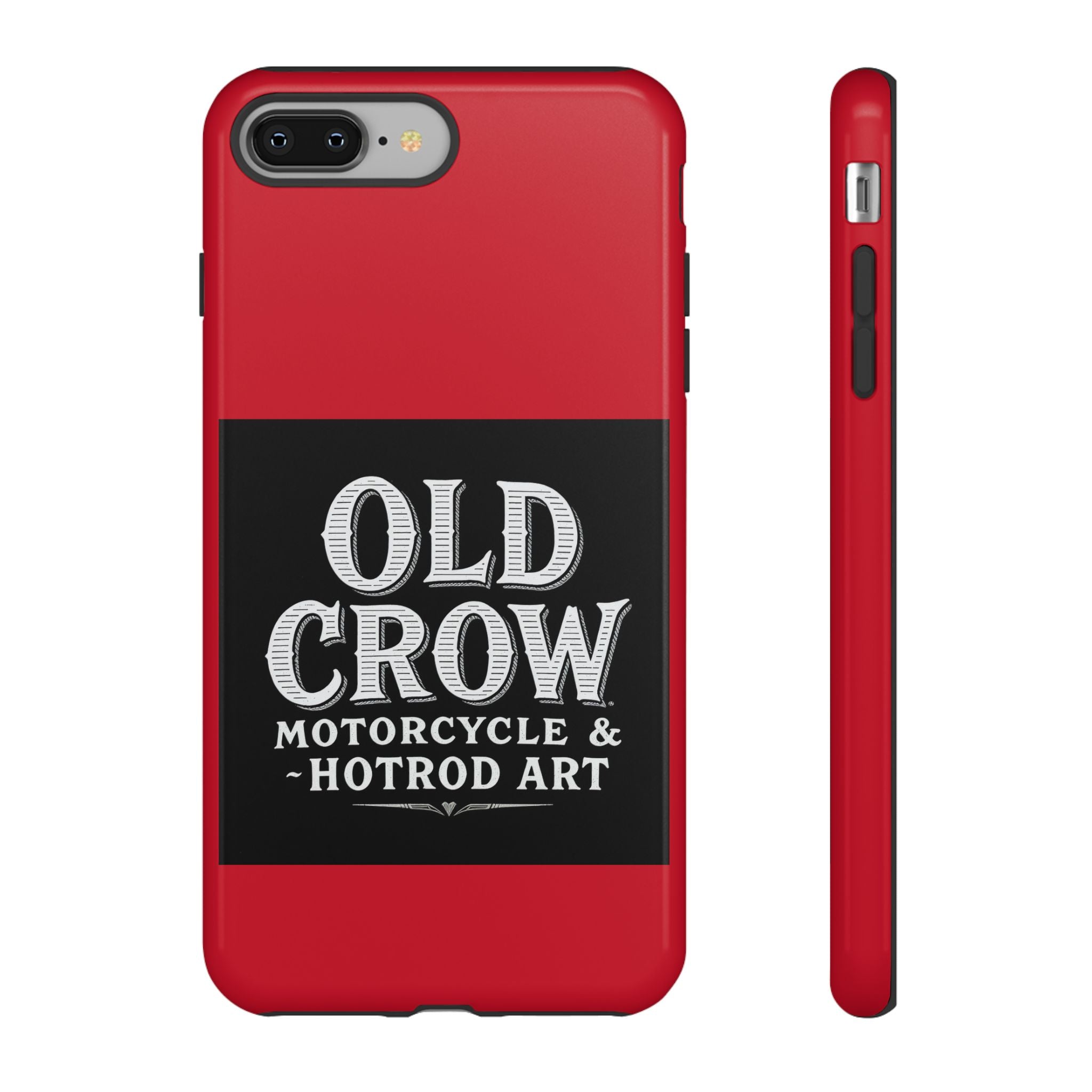 Classic Old Crow Garage Typography Cases