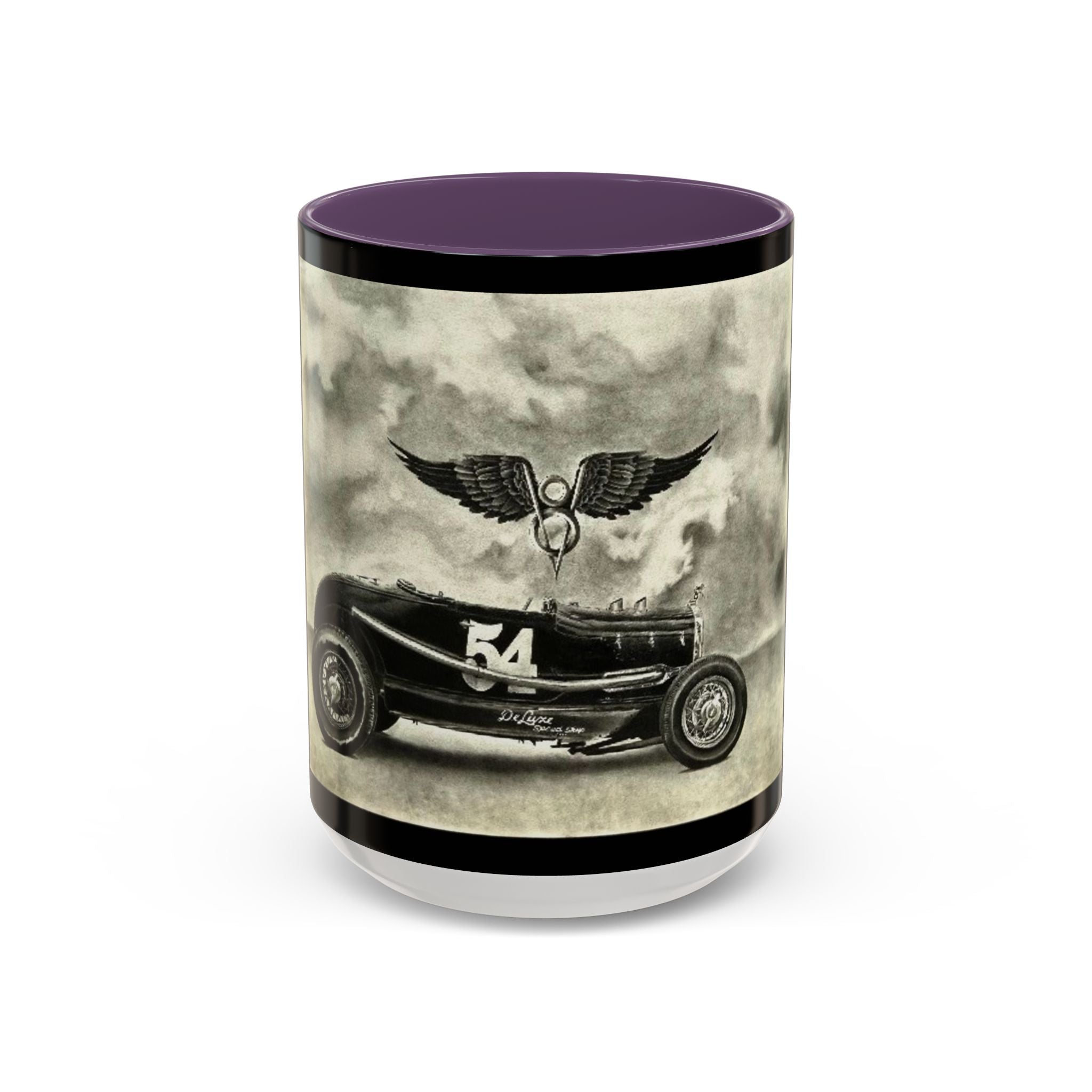 18 Vintage Racing Accent Coffee Mug