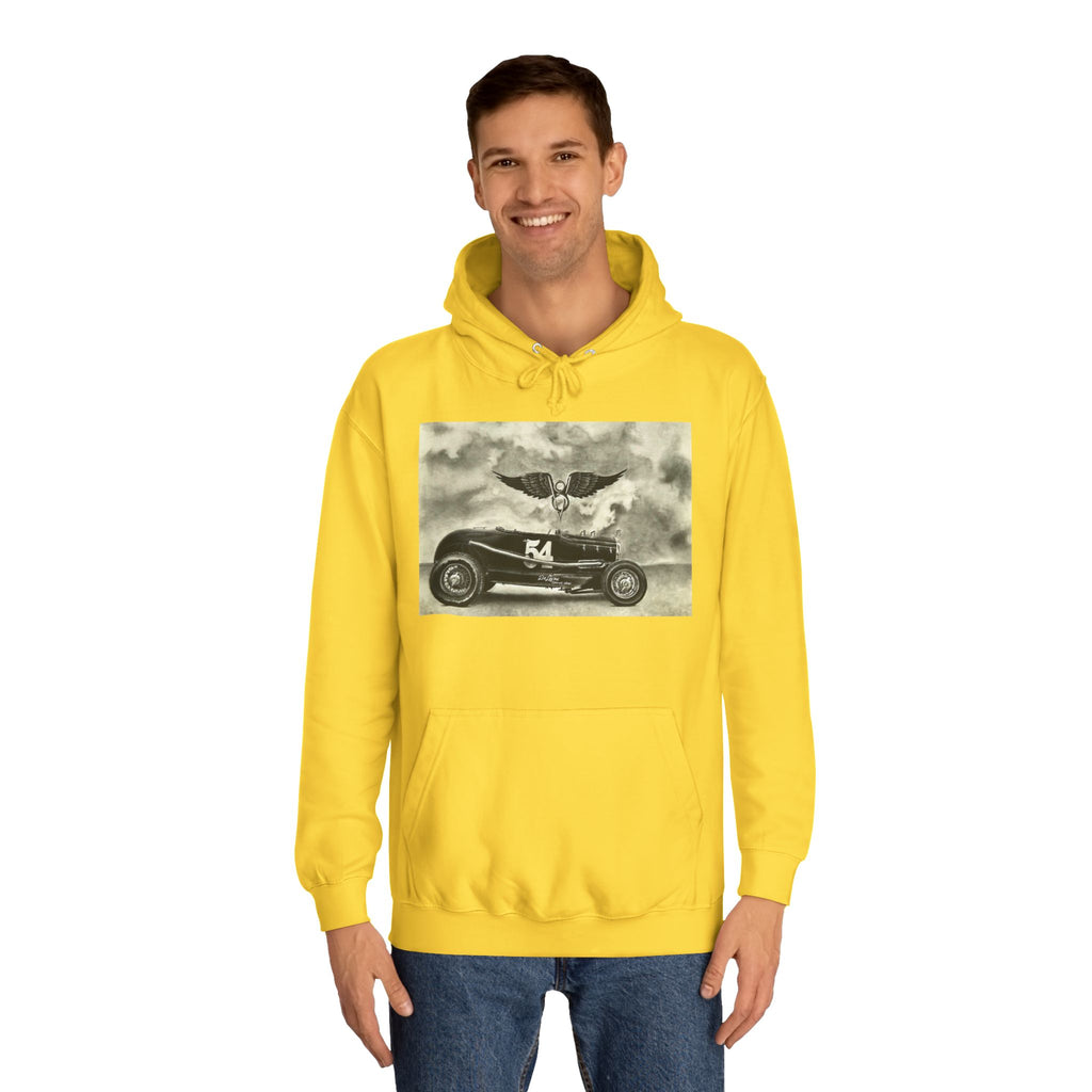 No. 54 Winged Hotrod Hoodie
