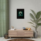 Mystical Raven Art Poster | Dark Aesthetic Wall Decor for Home
