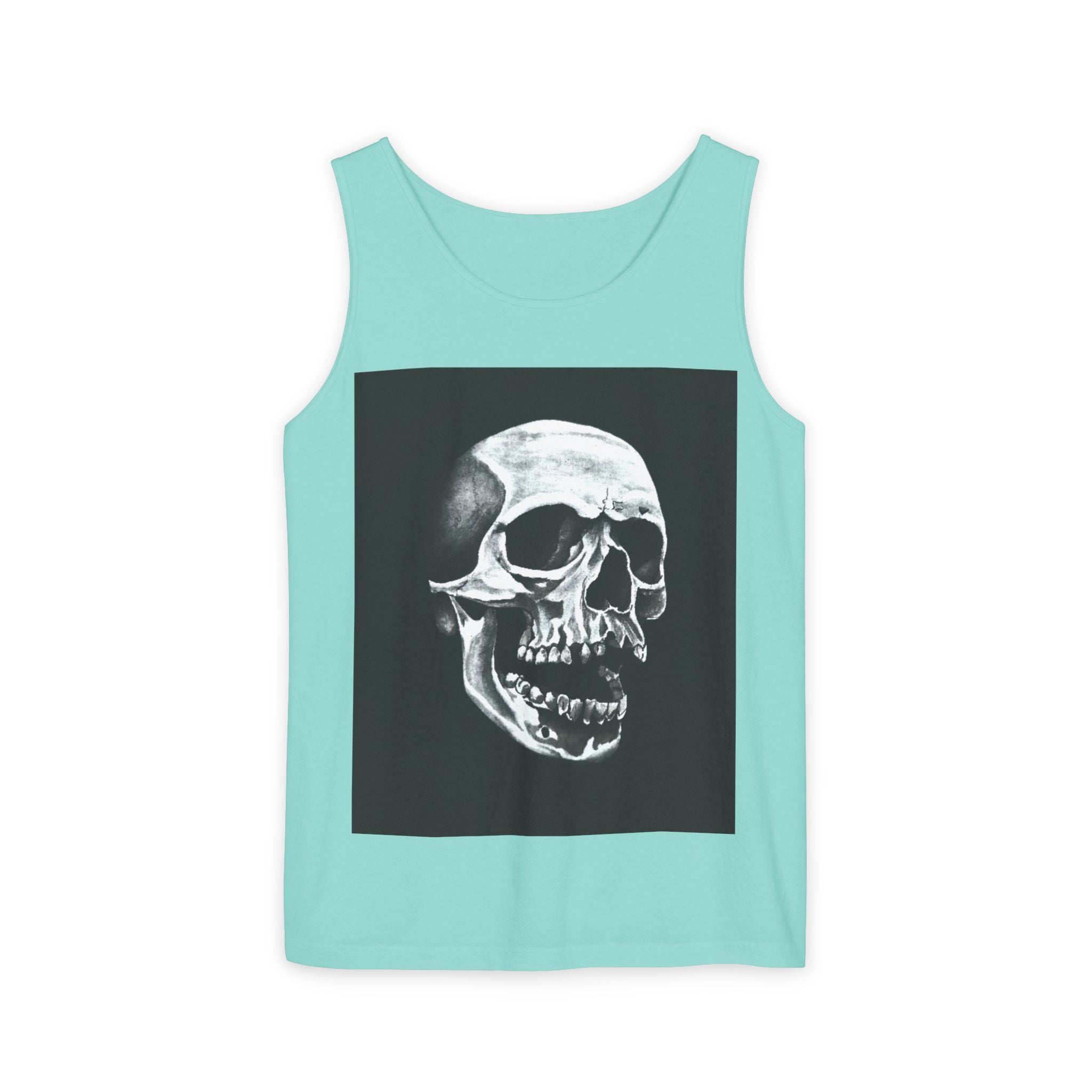 Shadowed Skull Tank Top