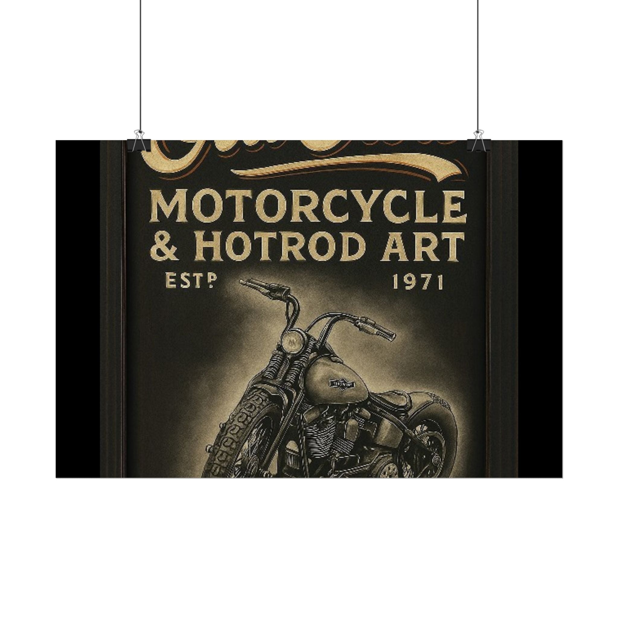 Ride with Pride Art Rolled Posters