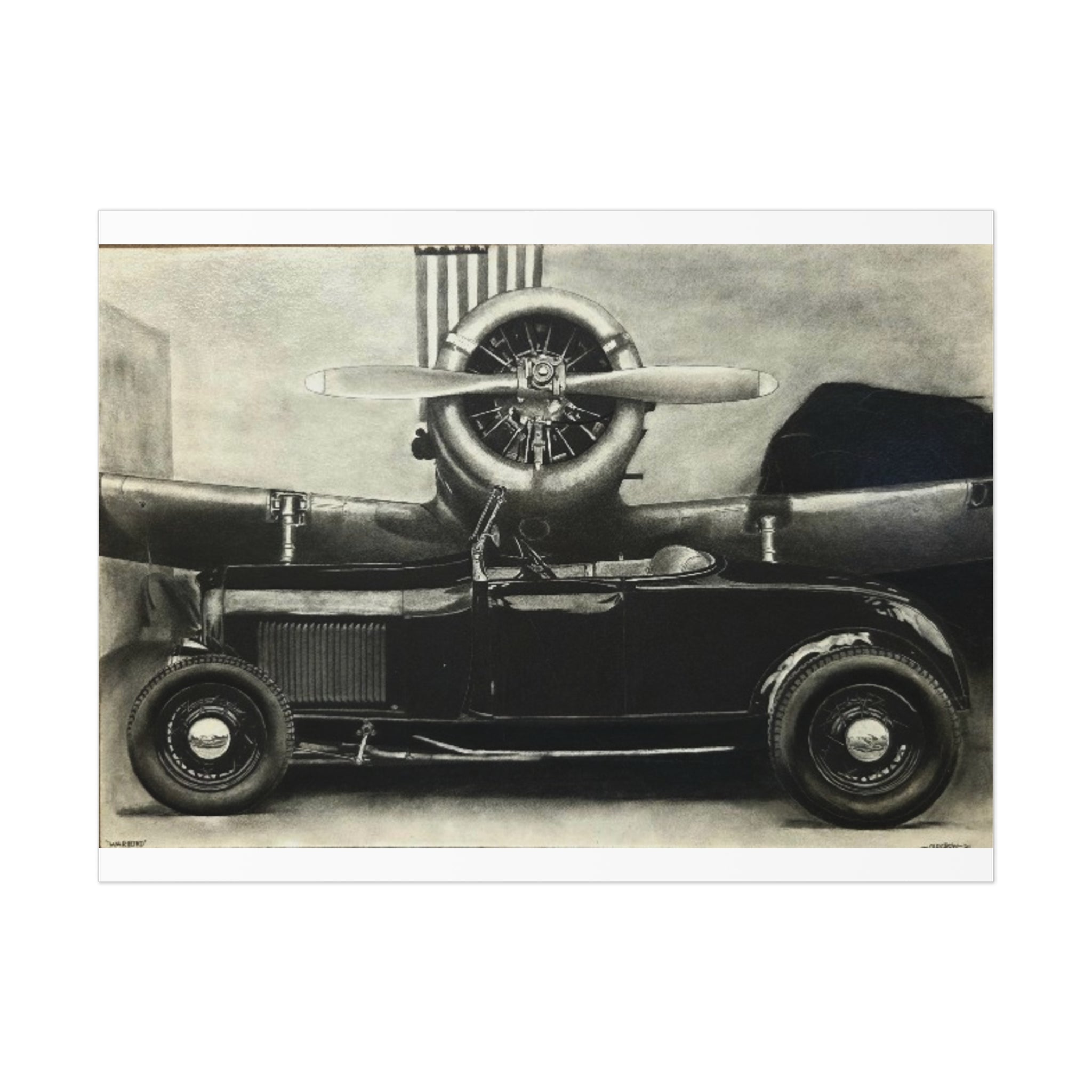 Vintage Car Art Print