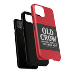 Classic Old Crow Garage Typography Cases