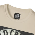 Old Crow Motorcycles Skull Emblem Patch T-Shirt