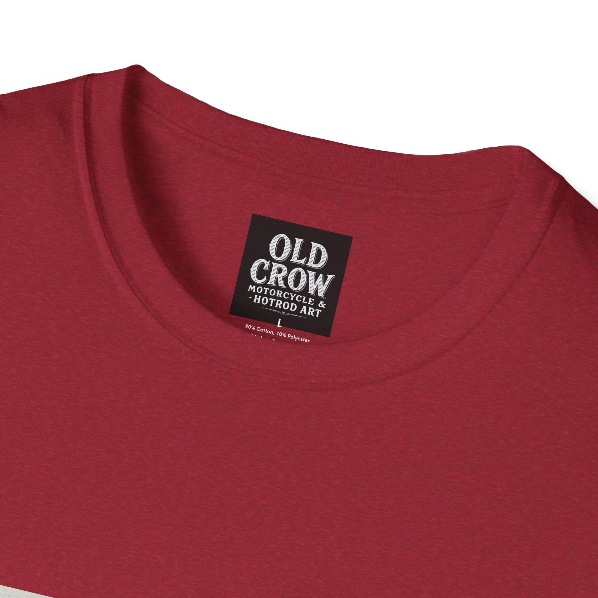 Old-School Aviation Meets Two Wheels T-Shirt