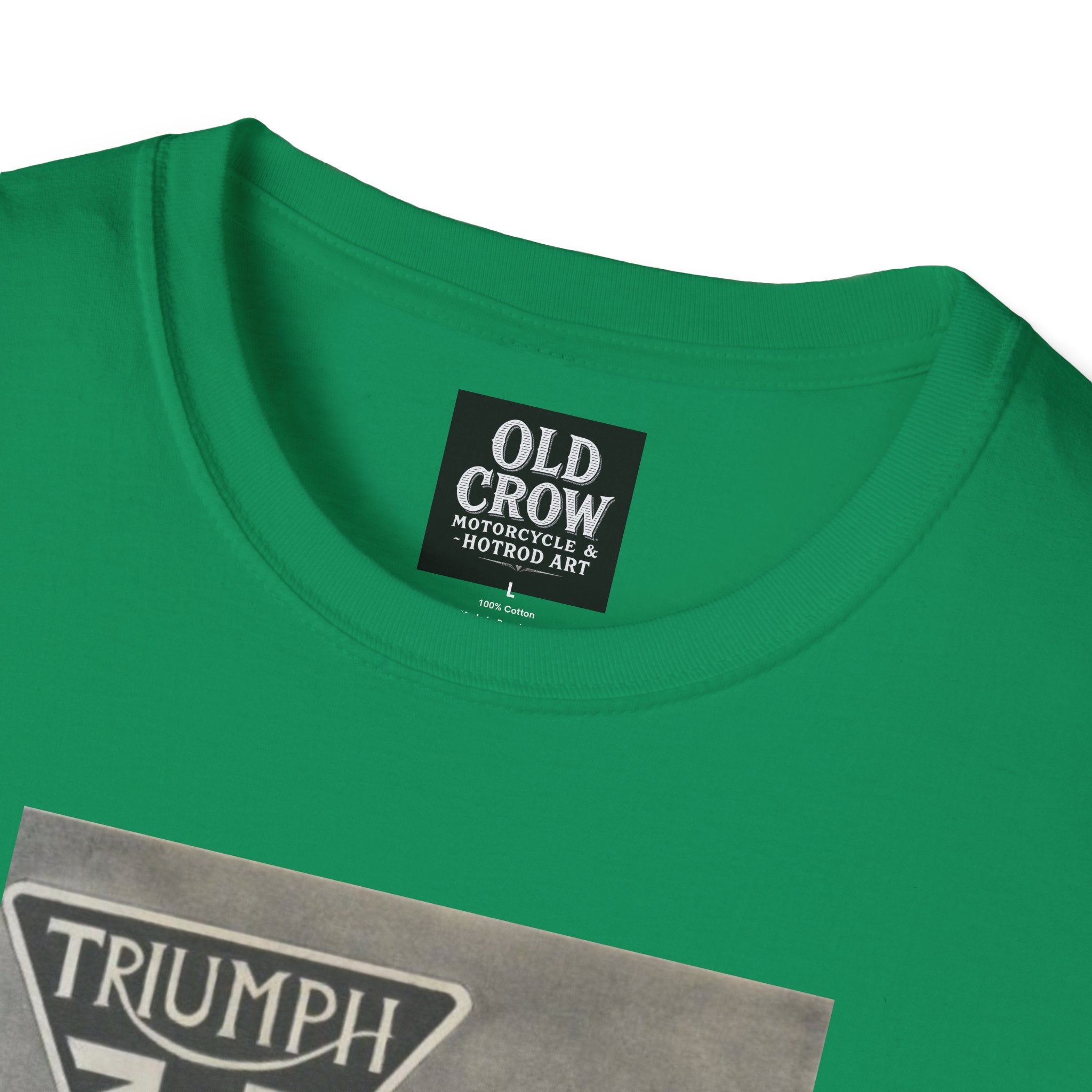 Retro Triumph Chopper Softstyle T-Shirt
