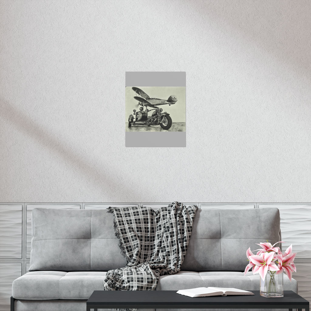 From Runway to Highway Transportation Art Print