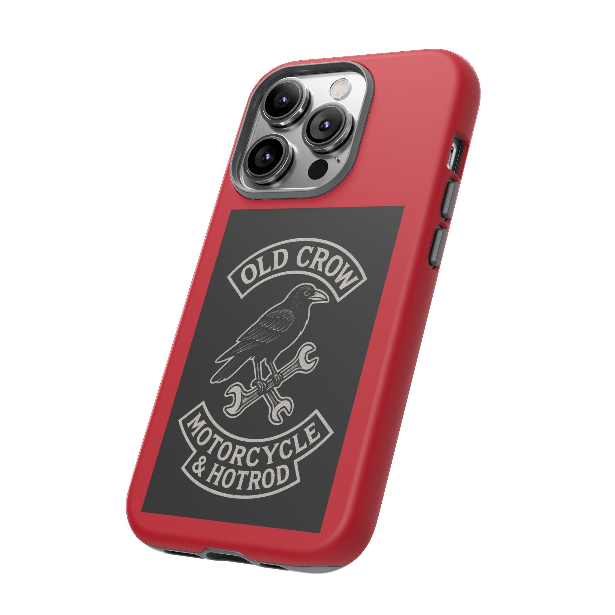 Old Crow Garage Retro Hotrod Rider Cases